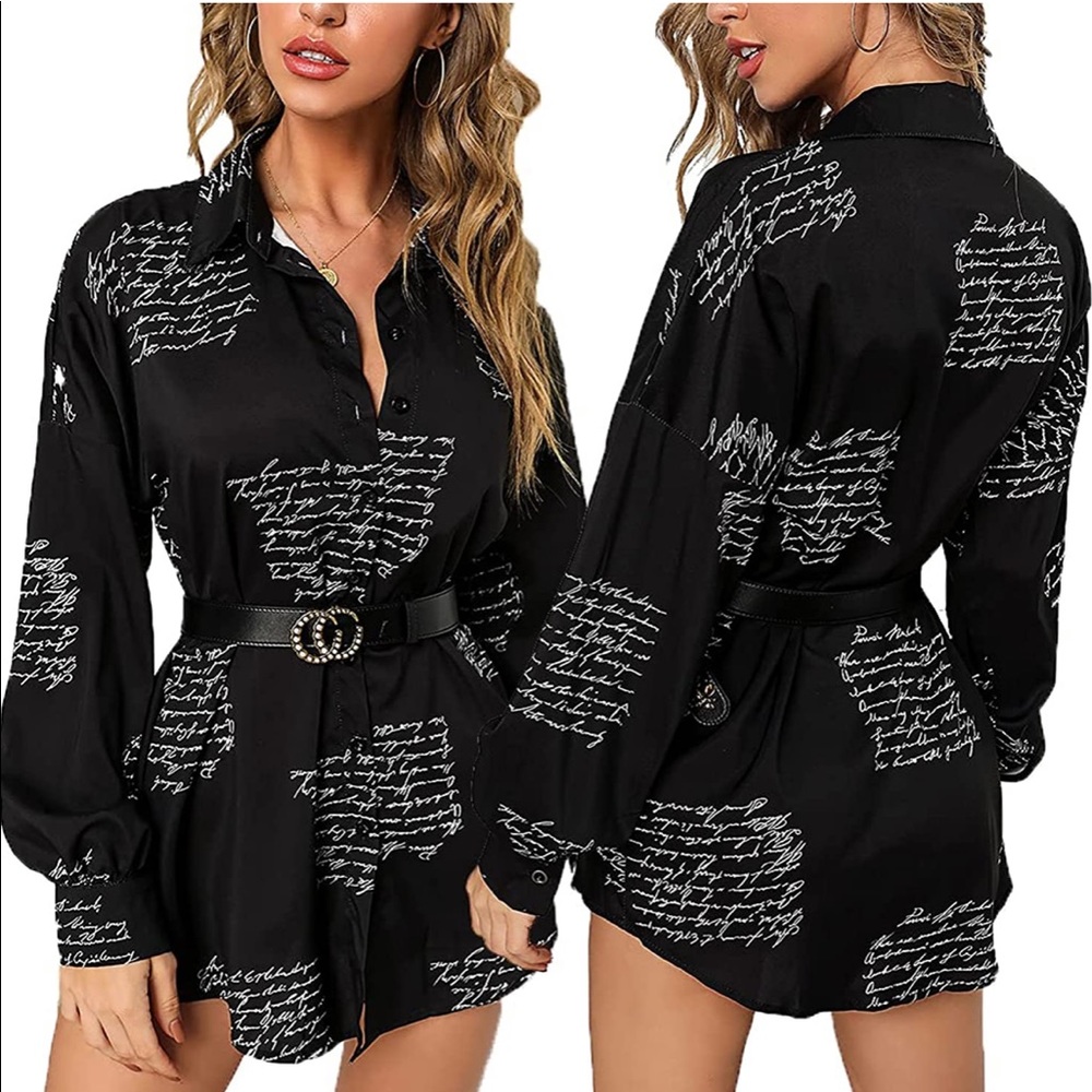 ~Italicized Impressions:Sophisticated Collar Dress